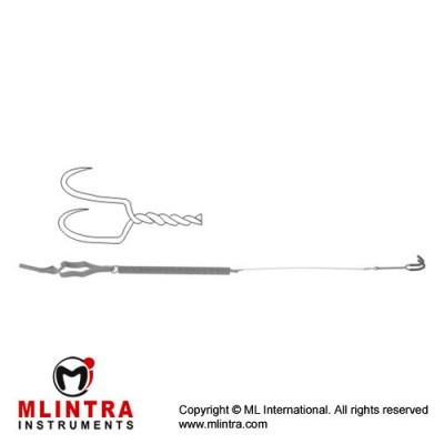 Yasargil Galea Hook Stainless Steel, Standard Yasargil Galea Hook Stainless Steel, Standard